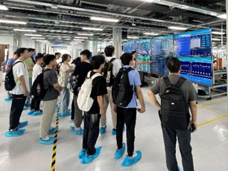 北京科技大学组织学生到极速电竞智能仪表产业园实习交流